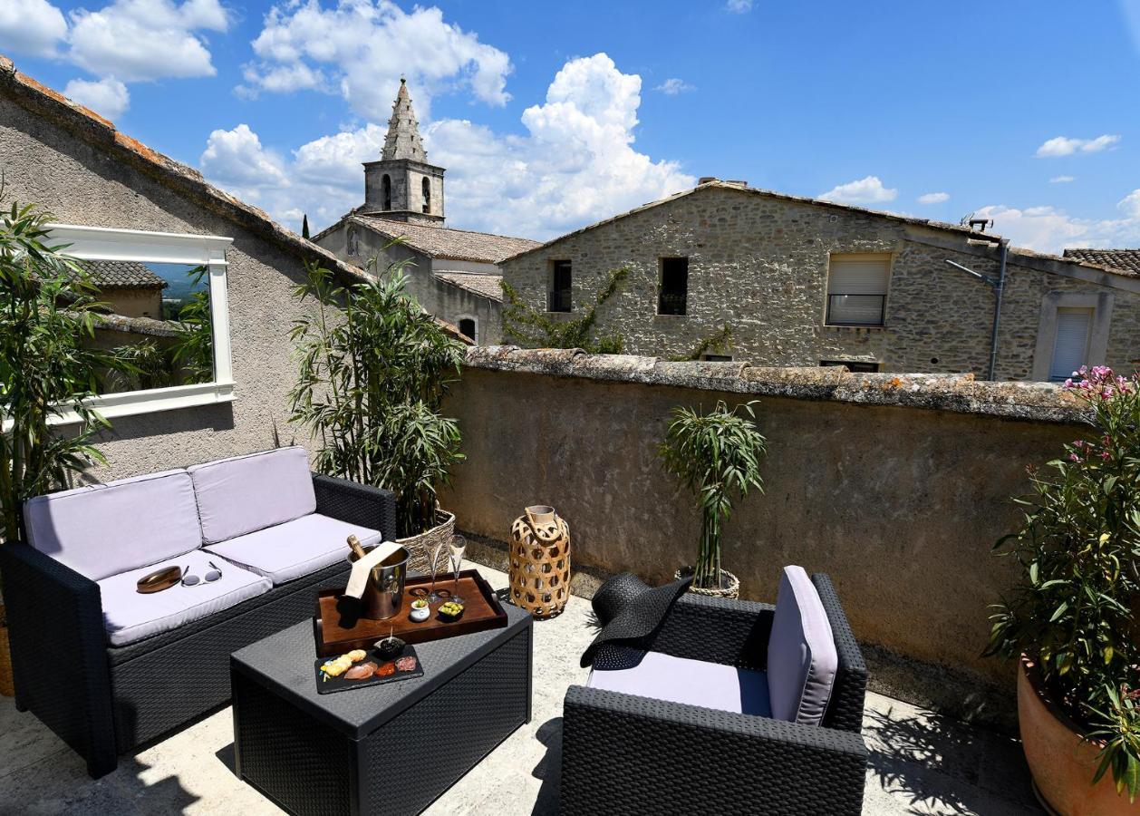 Les Chambres Du Vieux Bistrot Cabrières-dʼAvignon Екстериор снимка
